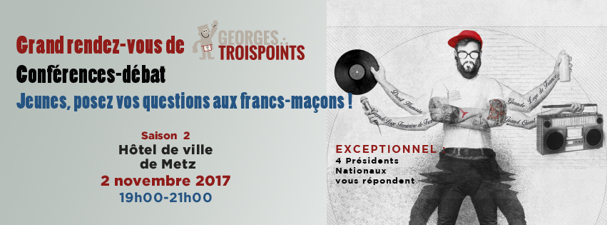 Georges Troispoints : grande conférence le 2 novembre 2017 à Metz